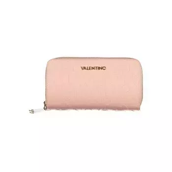 Розовый полиэтиленовый кошелек Valentino Bags