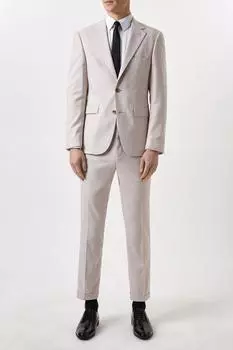 Розовый приталенный пиджак для клуба Burton, розовый