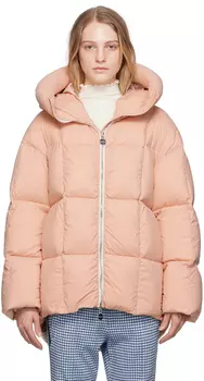 Розовый пуховик Wendy Нежно-бледно-розовый Ienki Ienki