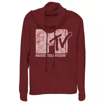 Розовый пуловер с логотипом MTV и лепестками роз для юниоров Licensed Character
