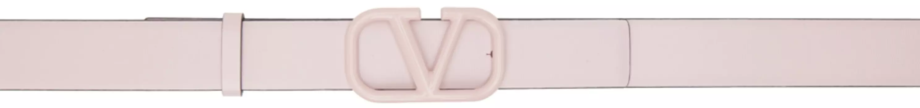 Розовый ремень VLogo Signature 30 Valentino Garavani