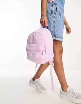 Розовый рюкзак с трилистником adidas Originals