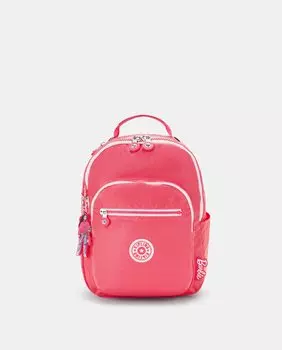Розовый рюкзак среднего размера Barbie x Kipling на молнии Kipling, розовый