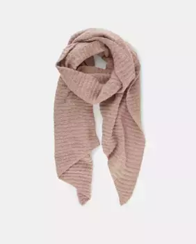 Розовый шарф из переработанного полиэстера Pieces