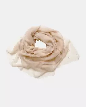 Розовый шерстяной шарф с металлическими стразами Gaynor Bongard, розовый