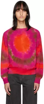 Розовый свитер с круглым вырезом The Elder Statesman