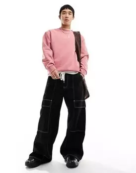 Розовый свитшот COLLUSION