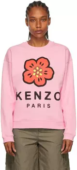 Розовый - Свитшот Kenzo Paris Boke Flower