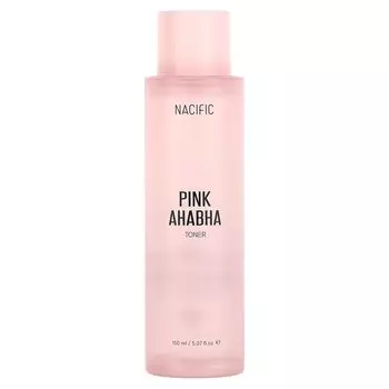 Розовый тоник с AHA и BHA, 5,07 жидких унций (150 мл) Nacific