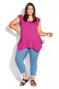 Розовый топ Serena Evans, розовый