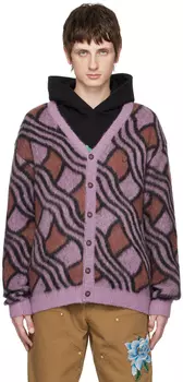 Розовый волнистый кардиган Awake NY