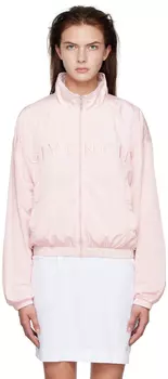Розовый жакет с вышивкой Givenchy