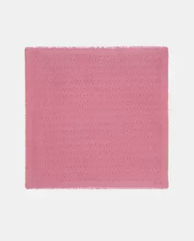 Розовый жаккардовый шарф Manifesto Tous, цвет Rosa