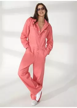 Розовый женский комбинезон Wrangler