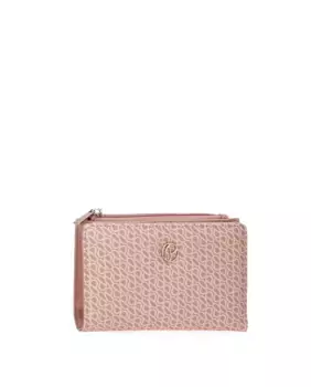 Розовый женский кошелек со съемным визитницей Megan Pepe Jeans