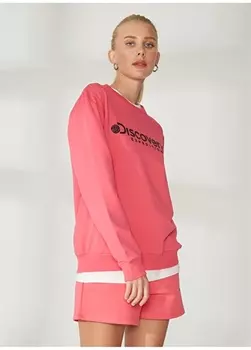 Розовый женский свитшот Discovery Expedition