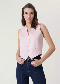 Розовый жилет Beymen
