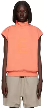 Розовый жилет с воротником-стойкой Essentials