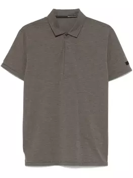 RRD рубашка поло с нашивкой-логотипом, коричневый