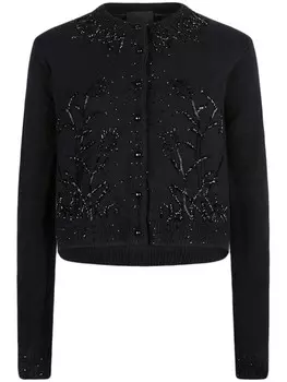 RTA кардиган с вышивкой, черный