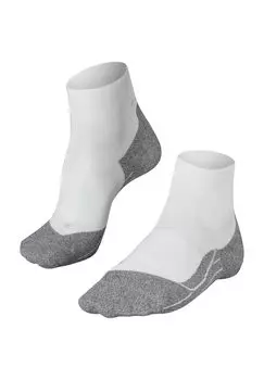 RU4 Легкие спортивные носки, ребристые манжеты, мужские FALKE, цвет White Mix