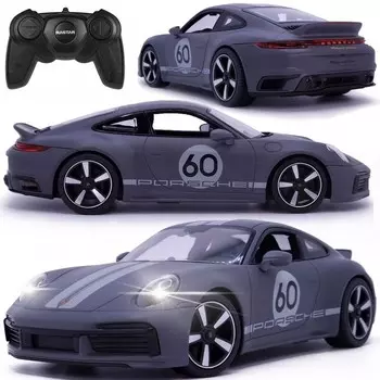 Ру Машинка Porsche 911 Sport Classic Со Светодиодами Дистанционного Управления 1:16 Rastar