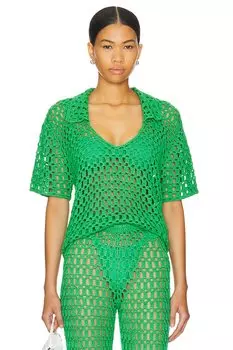 Рю топ More To Come, цвет kelly green