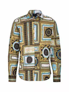 Рубашка 19v69 Italia, цвет aop