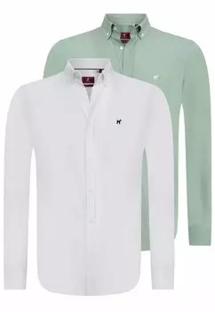 Рубашка 2 PACK Williot, цвет white green