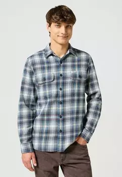 Рубашка 2 PKT SHIRT Wrangler, синий