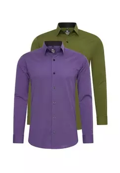 Рубашка (2 шт) приталенного кроя RUSTY NEAL, фиолетовый