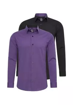 Рубашка (2 шт) приталенного кроя RUSTY NEAL, фиолетовый