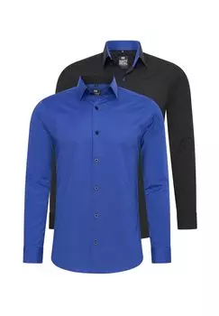 Рубашка (2 шт) приталенного кроя RUSTY NEAL, синий