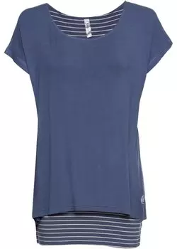 Рубашка 2 в 1 Rainbow, синий