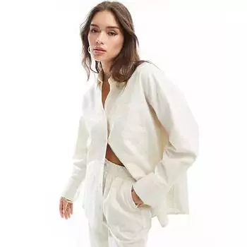 Рубашка 4th & Reckless Delphi, бежевый