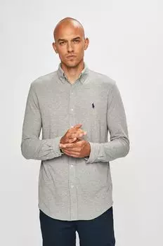 Рубашка 710654408019 Polo Ralph Lauren, серый