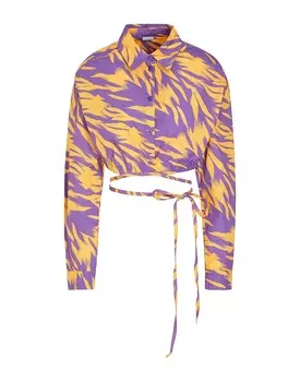 Рубашка 8 By Yoox, фиолетовый