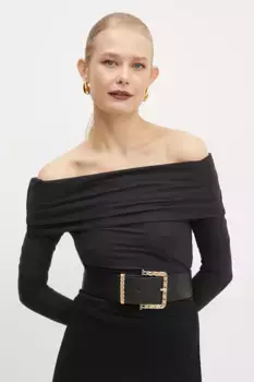 Рубашка ABBY с длинными рукавами Guess, черный