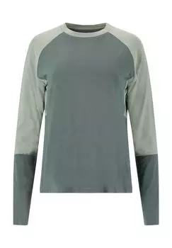 Рубашка Abbye с длинными рукавами и практичной функцией быстрой сушки ENDURANCE, цвет Desert Green