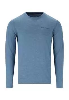 Рубашка Abdon с длинными рукавами и технологией быстрого высыхания Endurance, голубой