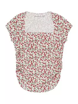 Рубашка Abercrombie & Fitch AVA, белый