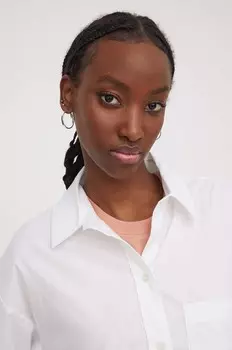 Рубашка Abercrombie & Fitch, белый