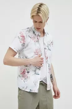 Рубашка Abercrombie & Fitch, белый