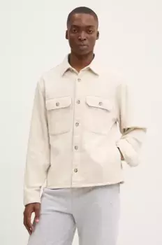 Рубашка Abercrombie & Fitch, бежевый