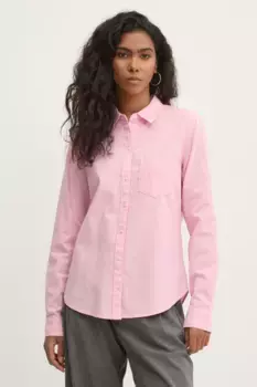 Рубашка Abercrombie & Fitch, розовый