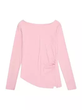 Рубашка Abercrombie & Fitch, розовый