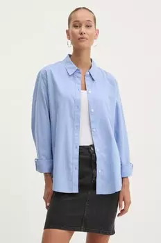 Рубашка Abercrombie & Fitch, синий