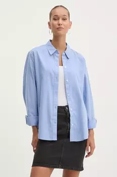 Рубашка Abercrombie & Fitch, синий