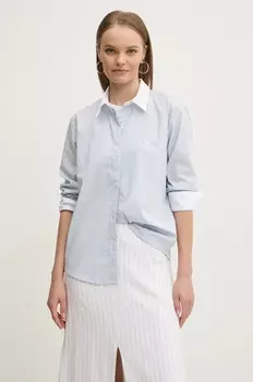 Рубашка Abercrombie & Fitch, синий