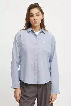 Рубашка Abercrombie & Fitch, синий
